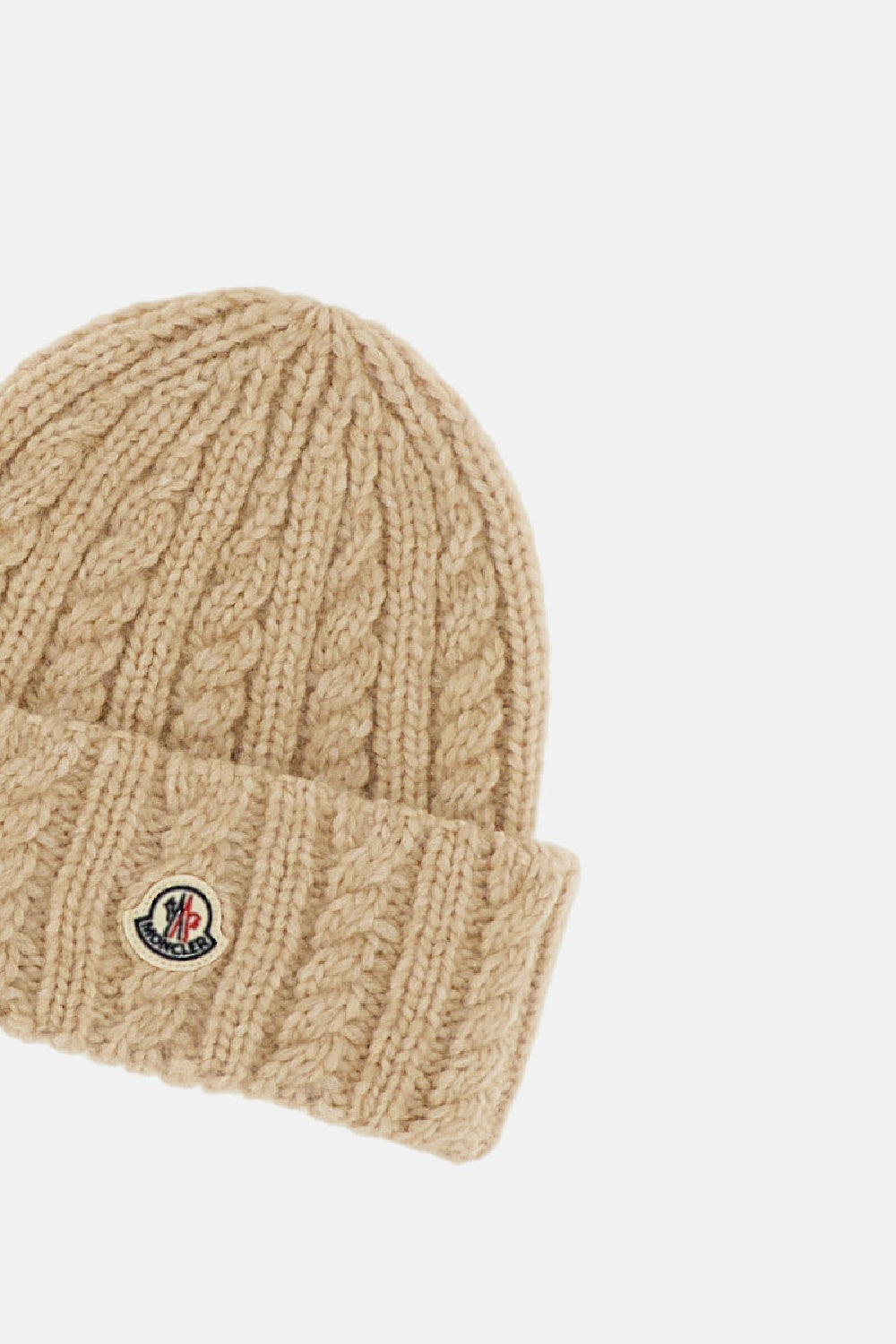 Moncler Moncler Women Cable-Knit Wool Beanie