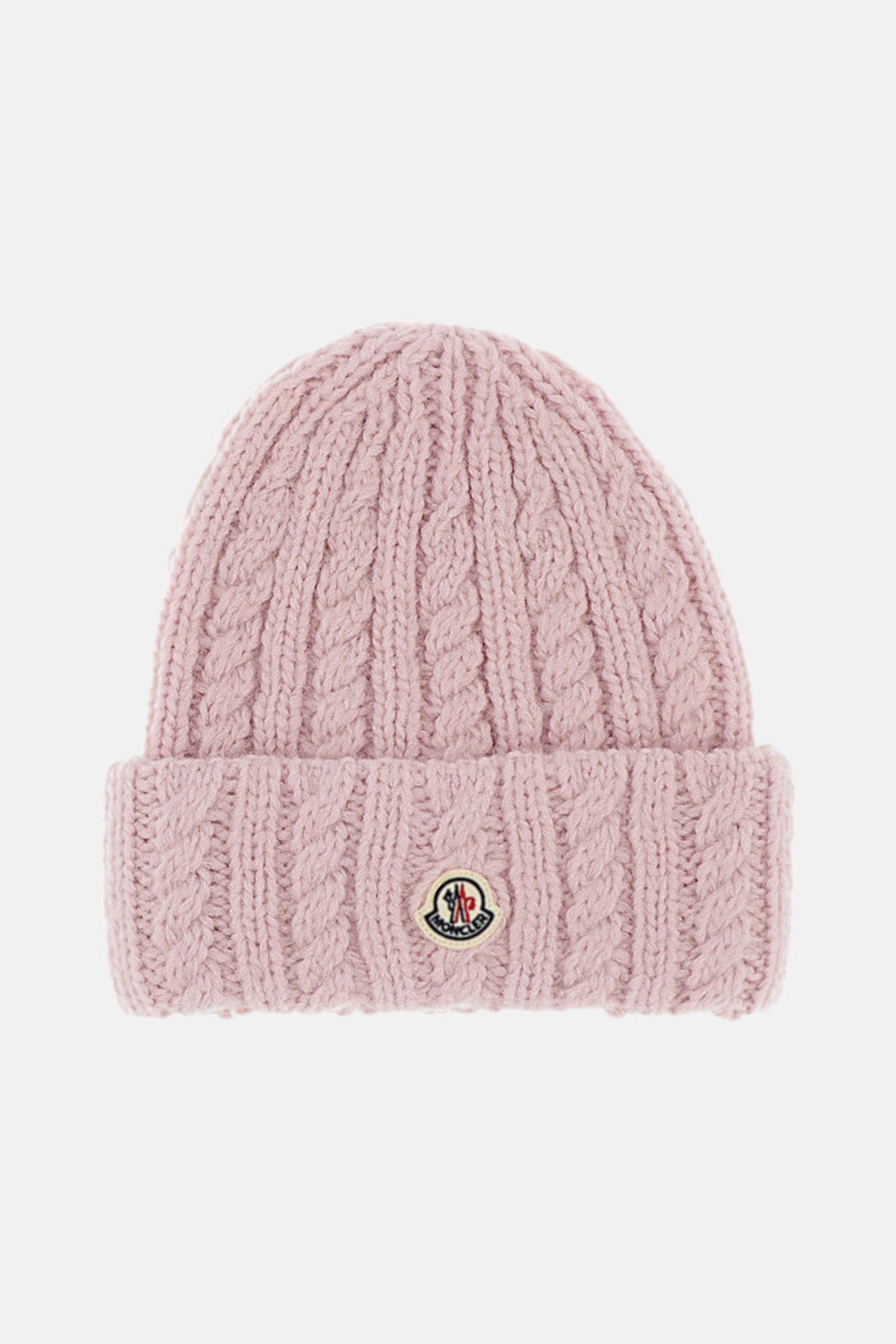 Moncler Women Cable-Knit Wool Beanie