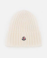 Moncler Women Beanie Logo Hat