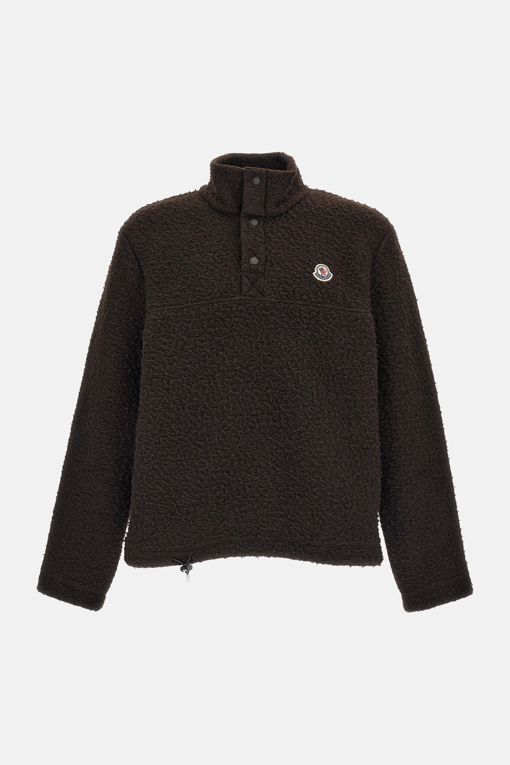 Moncler Moncler Men High Neck Logo Sweatshirt