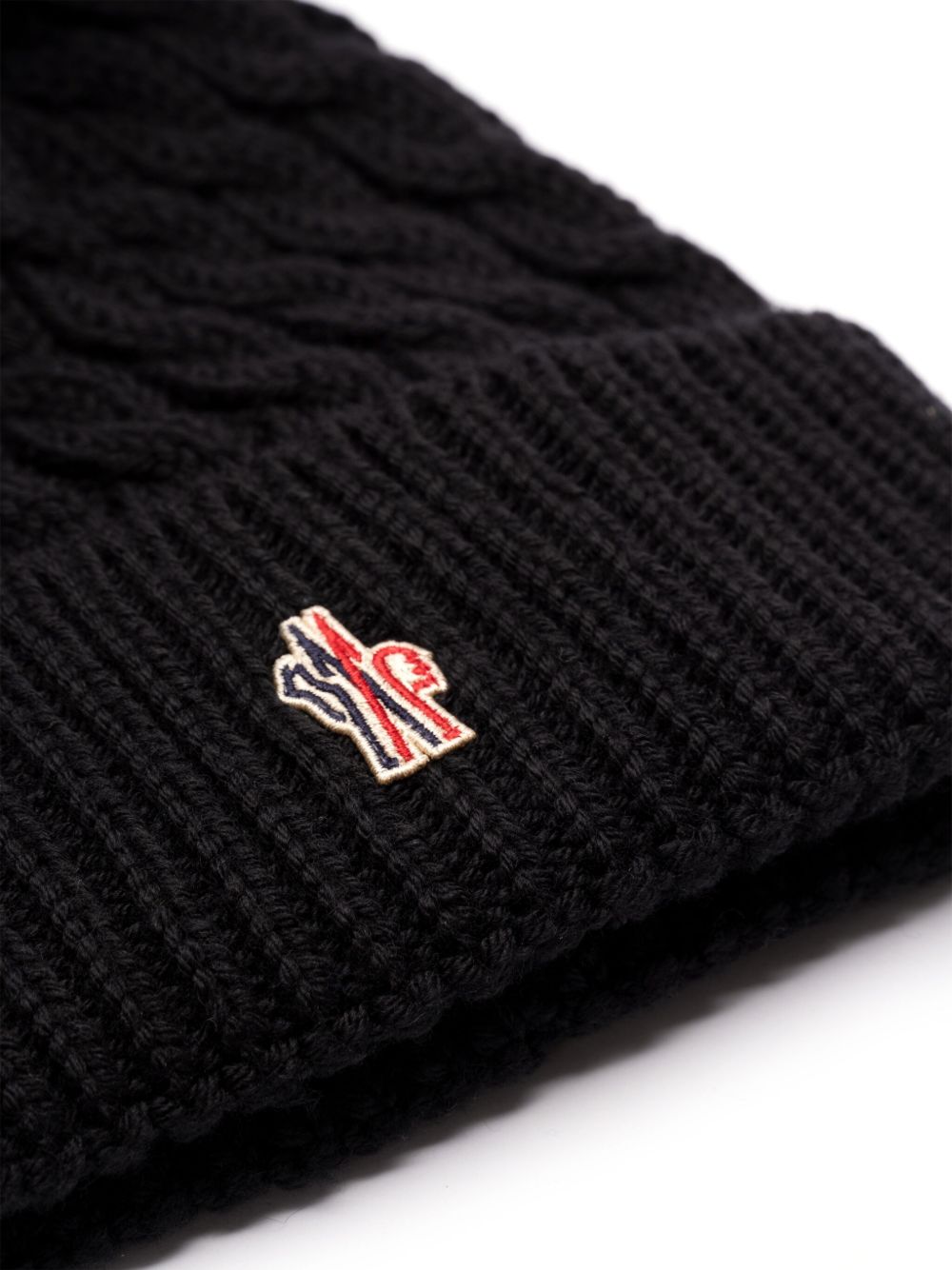 MONCLER GRENOBLE Moncler Grenoble Women Logo Wool Beanie