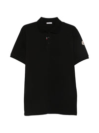 Moncler Men Logo Cotton Polo Shirt