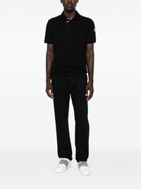 Moncler Men Logo Cotton Polo Shirt