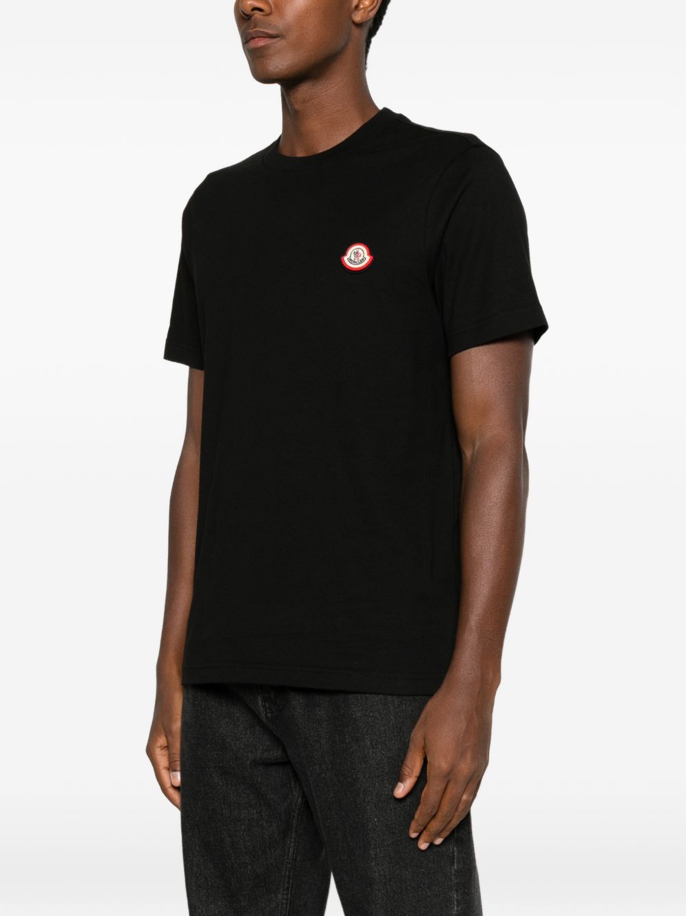 Moncler Men Logo Cotton T-Shirt