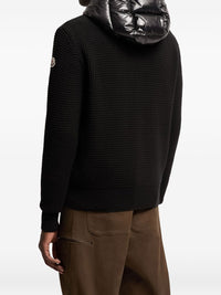 Moncler Men Wool And Nylon Padded Cardigan