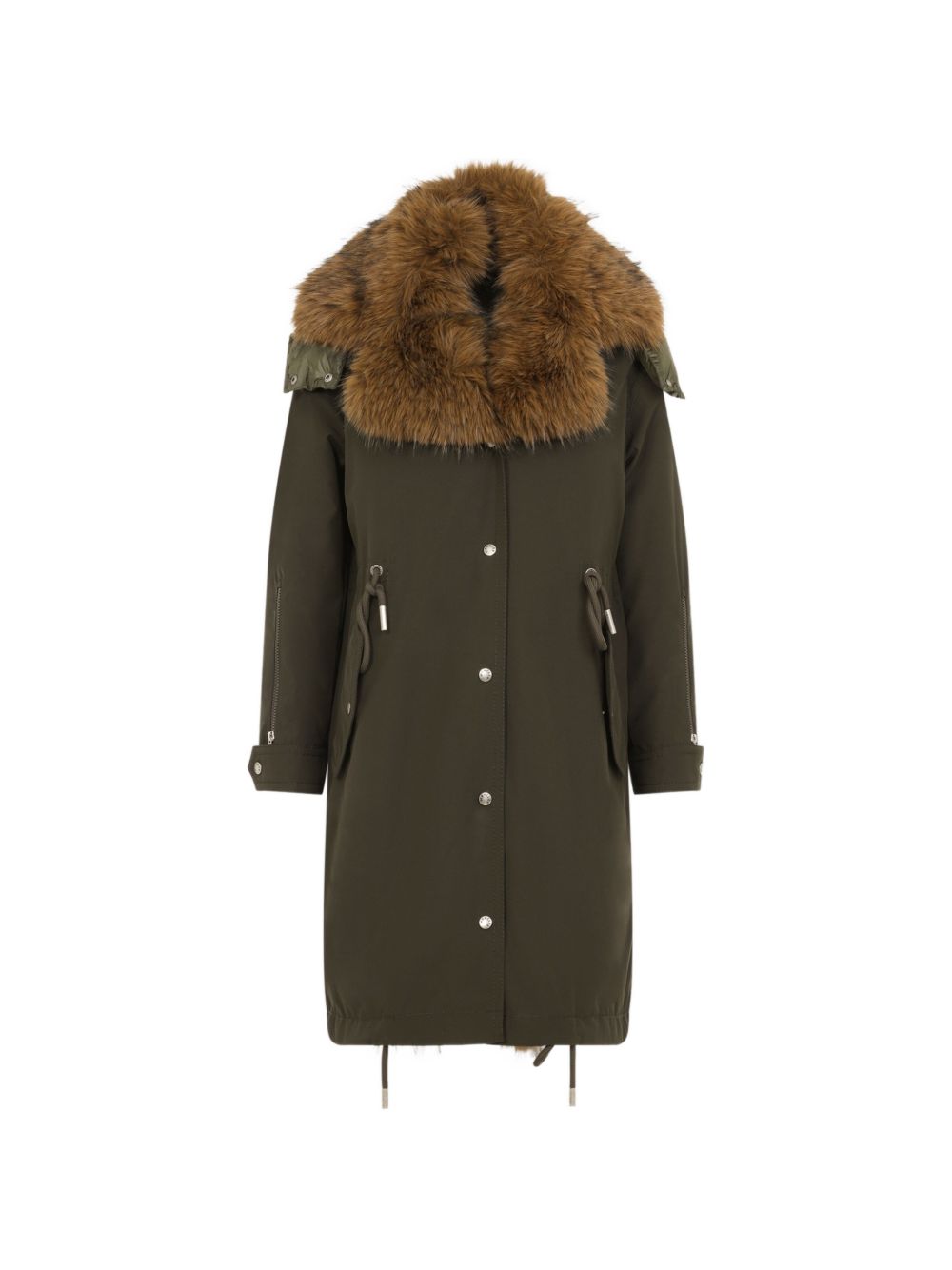 Moncler Women Nylon Parka Coat
