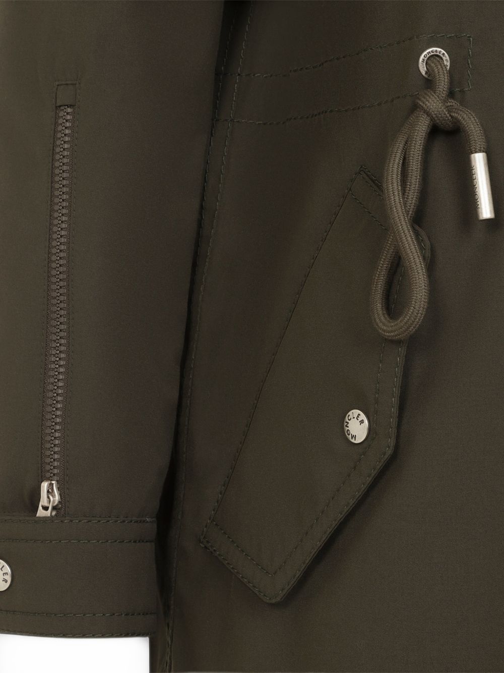 Moncler Women Nylon Parka Coat