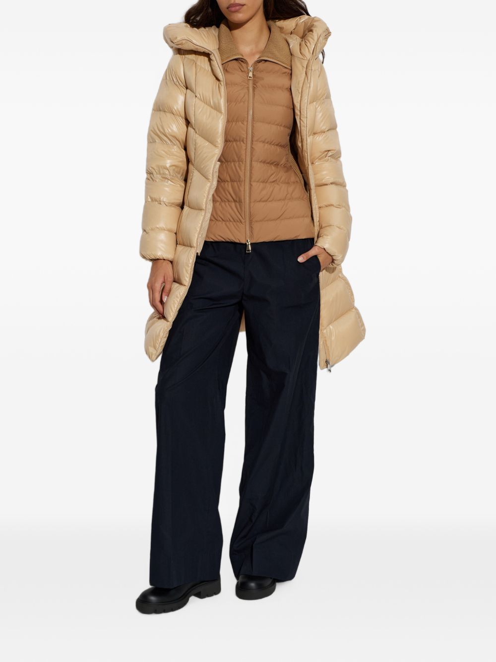 Moncler Women Marusse Long Down Jacket