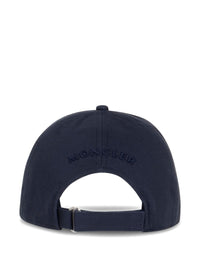 Moncler Men Logo Cotton Baseball Cap