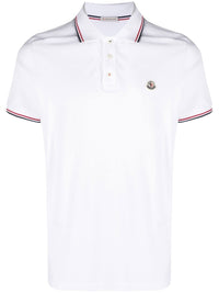 Moncler Men Logo Cotton Polo Shirt