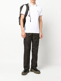 Moncler Men Logo Cotton Polo Shirt