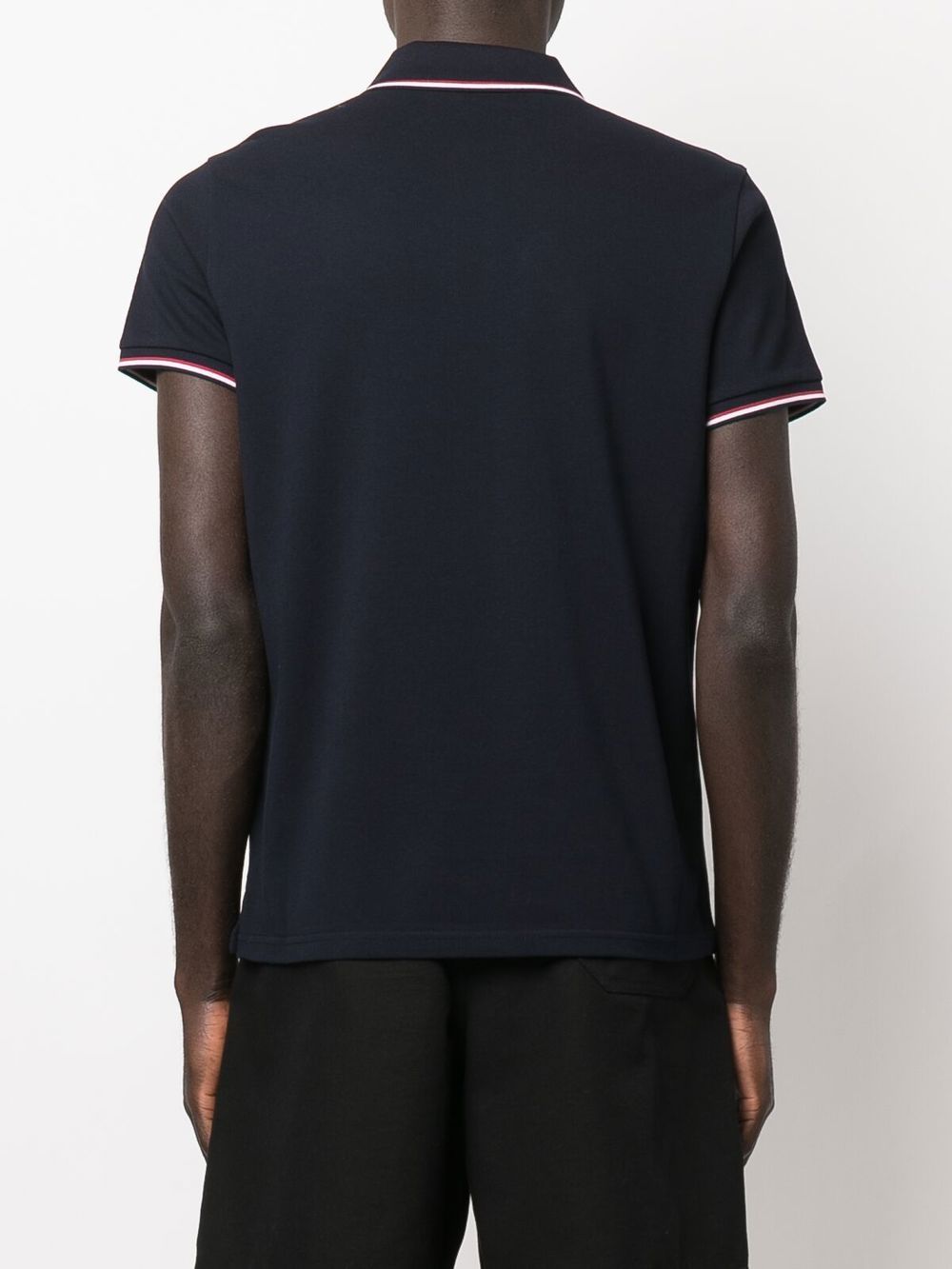 Moncler Men Logo Cotton Polo Shirt