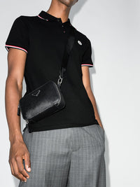 Moncler Men Logo Cotton Polo Shirt