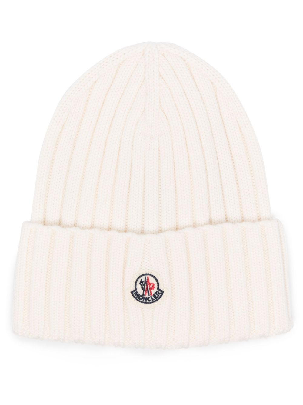 Moncler Women Logo Wool Beanie