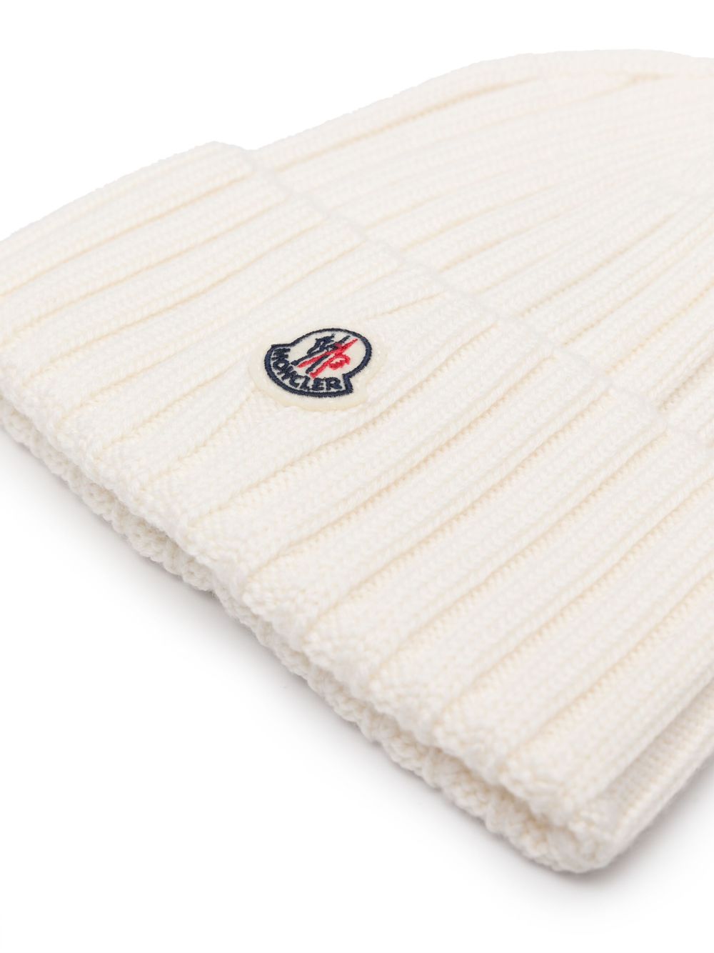 Moncler Women Logo Wool Beanie