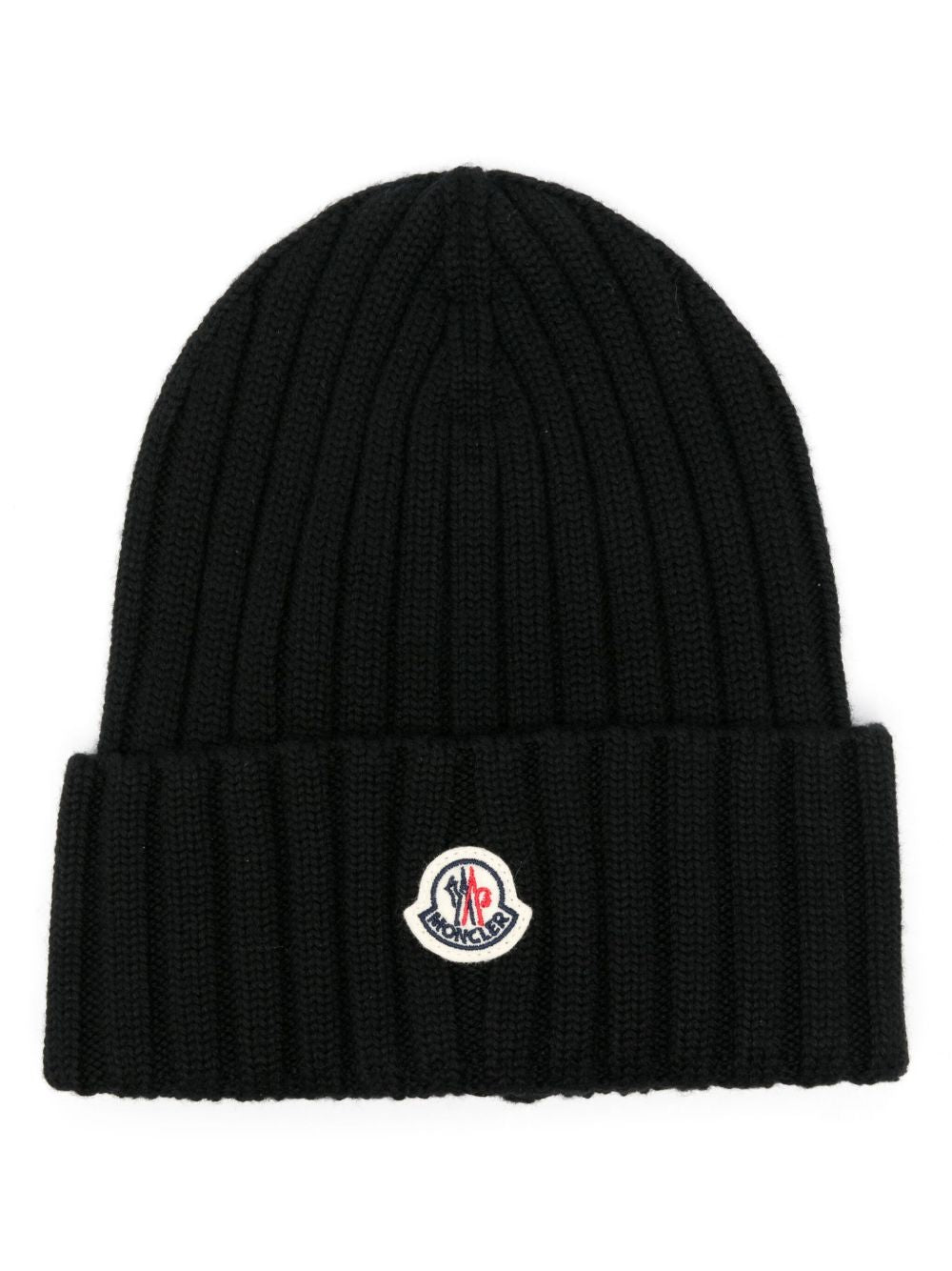 Moncler Women Logo Wool Beanie