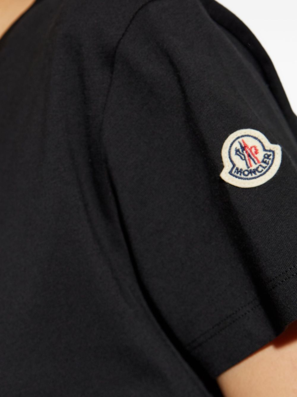 Moncler Women Logo Cotton T-Shirt