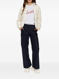 Moncler Women Wool And Nylon Padded Cardigan
