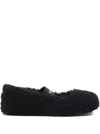 Moon Boot Women Shearling Ballet Flats