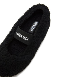 Moon Boot Women Shearling Ballet Flats
