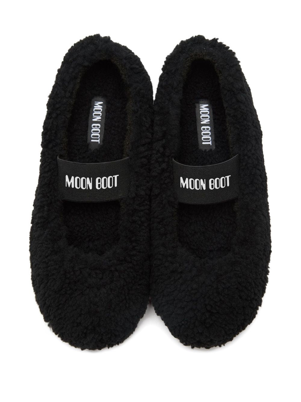 Moon Boot Women Shearling Ballet Flats