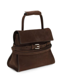 Moschino Women Tie Me Leather Handbag