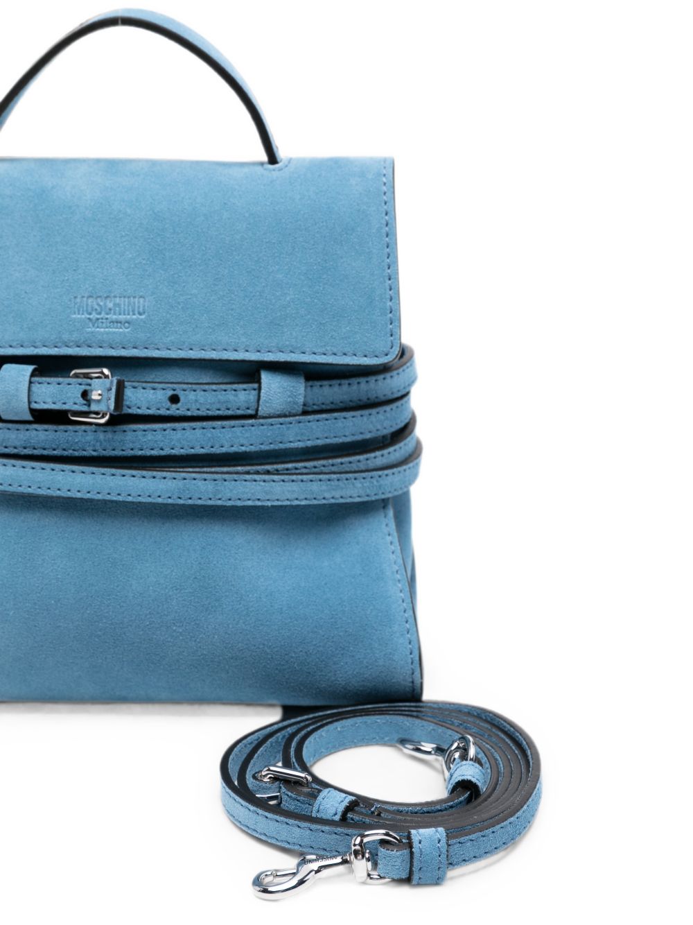 MOSCHINO Moschino Women Tie Me Leather Handbag