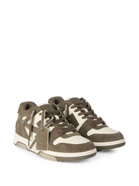 OFF-WHITE Off-White Men Out Of Office Leather Sneakers