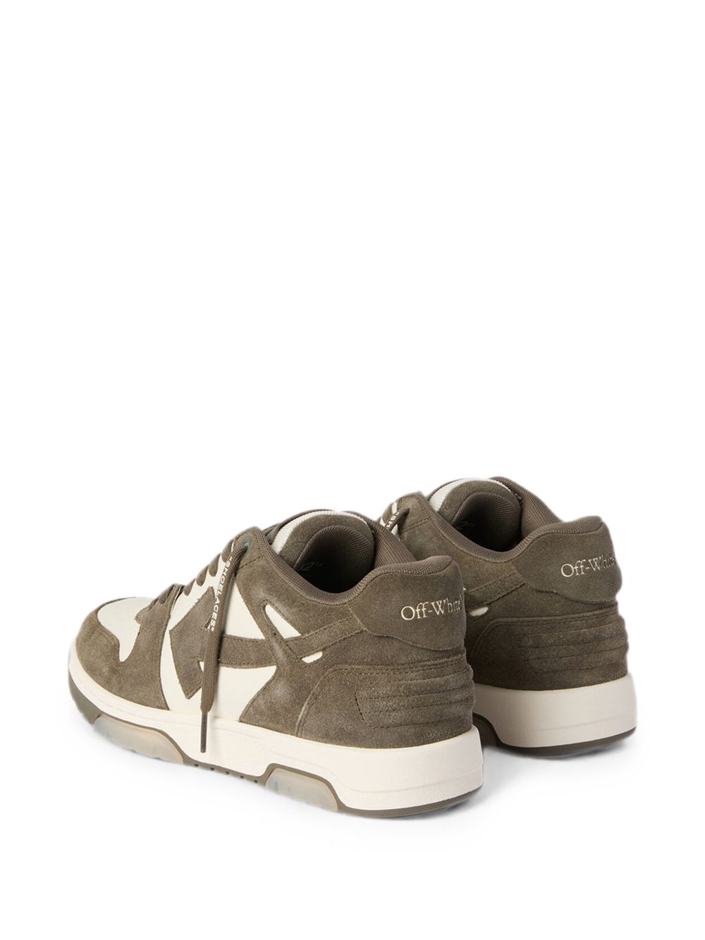 OFF-WHITE Off-White Men Out Of Office Leather Sneakers