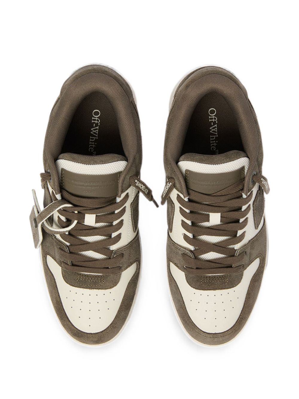 OFF-WHITE Off-White Men Out Of Office Leather Sneakers