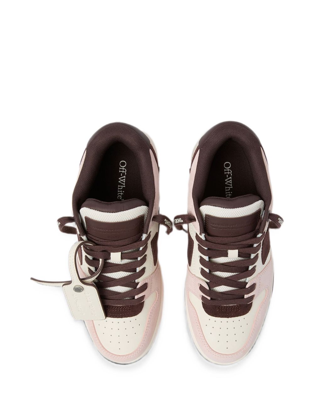 Off-White Women Out Of Office Leather Sneakers