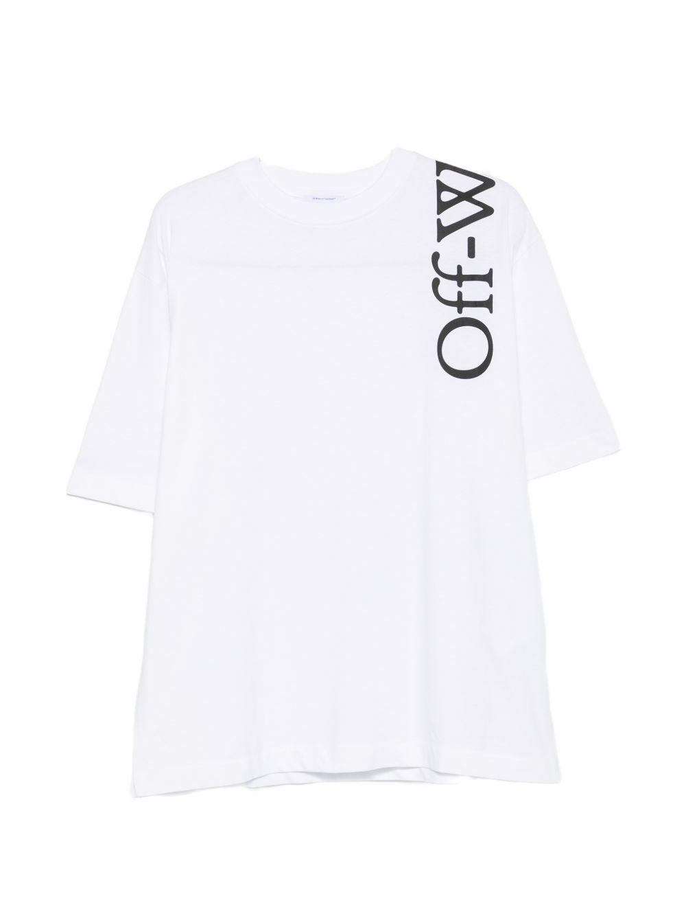 Off-White Men Vertical Bookish Skate Cotton T-Shirt