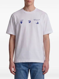 Off-White Men Bacco Arrow Skate Cotton T-Shirt