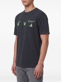 Off-White Men Bacco Arrow Skate Cotton T-Shirt
