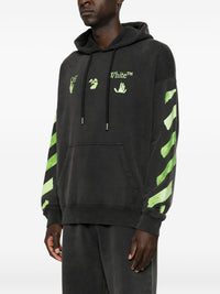 OFF-WHITE Off-White Men Bacco Arrow Skate Cotton Hoodie