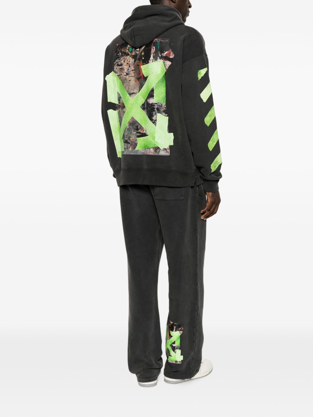 OFF-WHITE Off-White Men Bacco Arrow Skate Cotton Hoodie