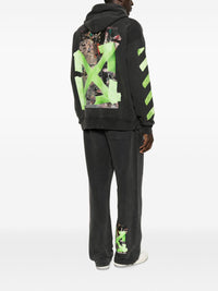 OFF-WHITE Off-White Men Bacco Arrow Skate Cotton Hoodie