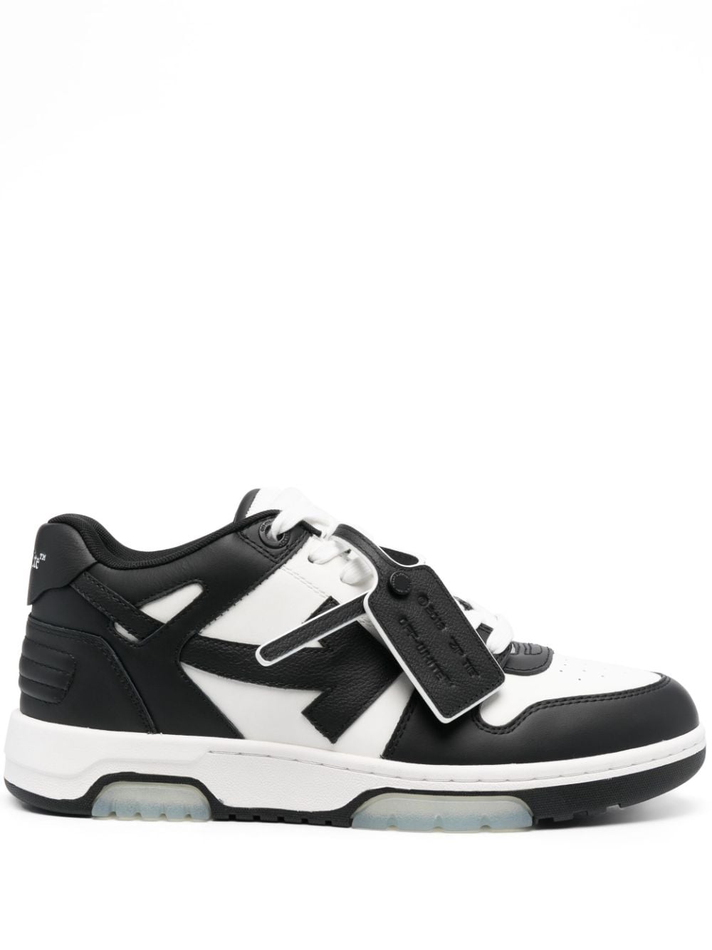 Off-White Men Out Of Office Leather Sneakers