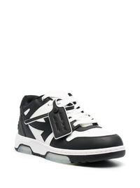 Off-White Men Out Of Office Leather Sneakers