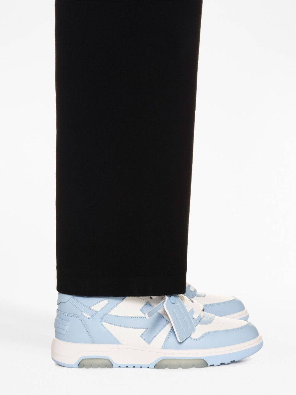Off-White Men Out Of Office Leather Sneakers