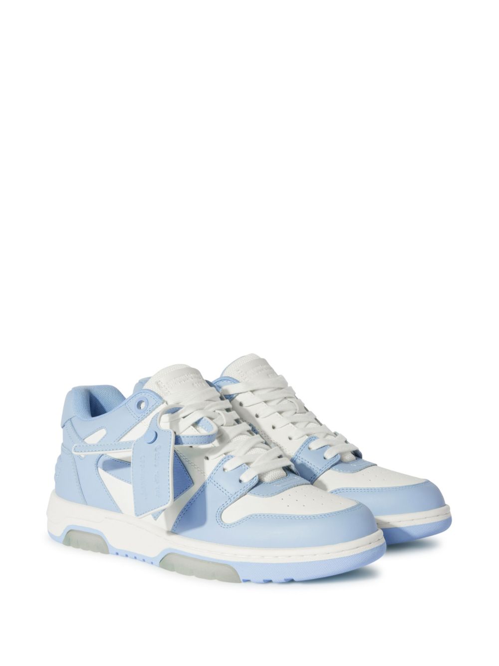 Off-White Men Out Of Office Leather Sneakers