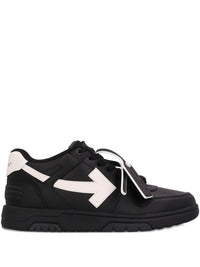 Off-White Men Out Of Office Leather Sneakers