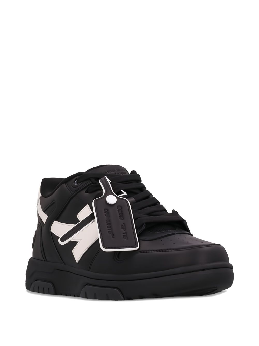Off-White Men Out Of Office Leather Sneakers