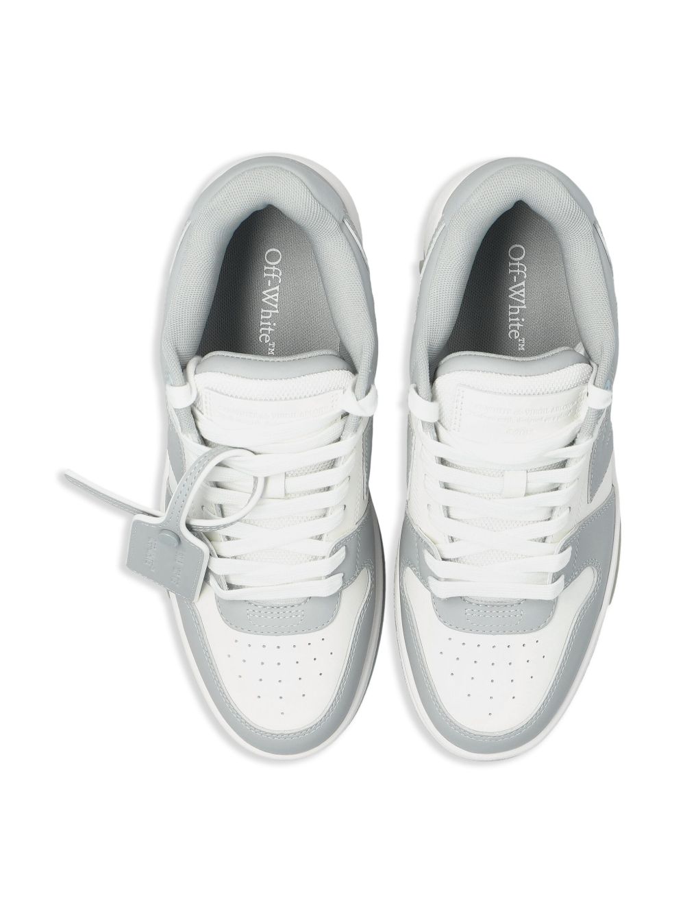 Off-White Women Out Of Office Leather Sneakers
