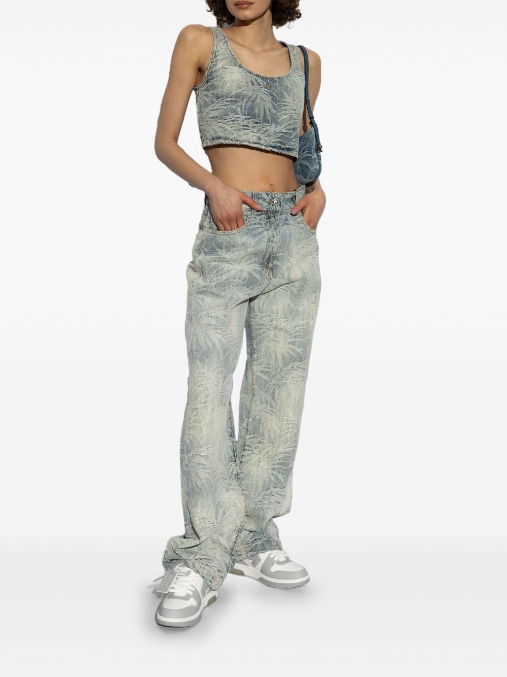 Off-White Women Out Of Office Leather Sneakers