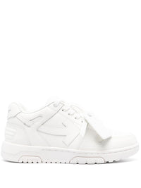 Off-White Women Out Of Office Leather Sneakers