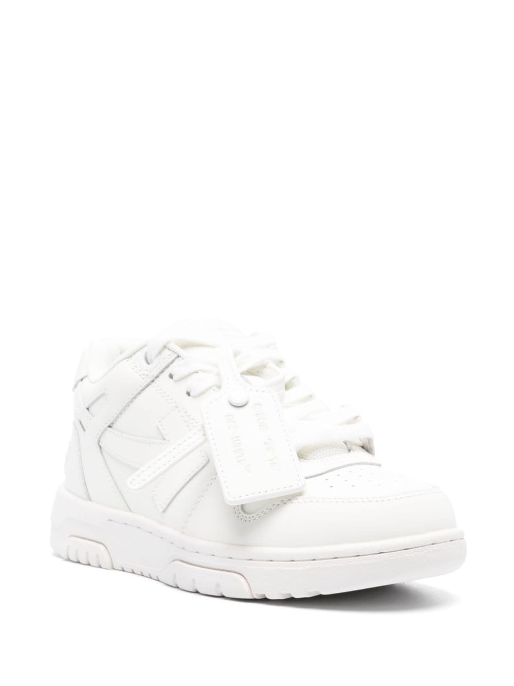 Off-White Women Out Of Office Leather Sneakers