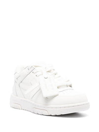Off-White Women Out Of Office Leather Sneakers