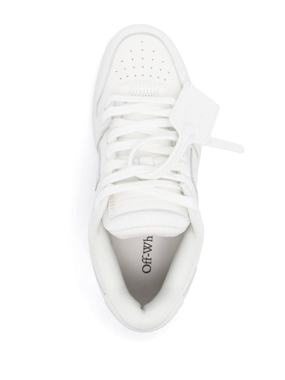 Off-White Women Out Of Office Leather Sneakers