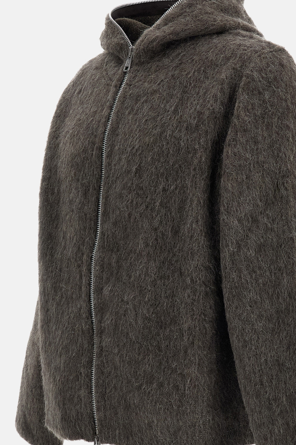 Our Legacy Our Legacy Men Full Zip Wool Hood